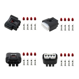4PCS Ignition Coil Plug Connector Kit 90980-11885 Fit for 2002-2008 Toyota Camry