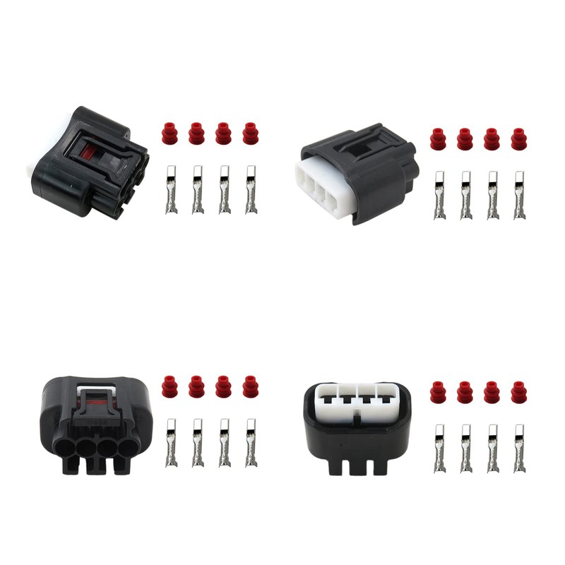 4PCS Ignition Coil Plug Connector Kit 90980-11885 Fit for 2002-2008