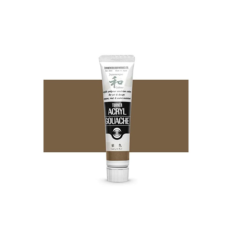 ターナー色彩 アクリルガッシュ ジャパネスクカラー 柴色(ふしいろ) AG020330 20ml(6号)