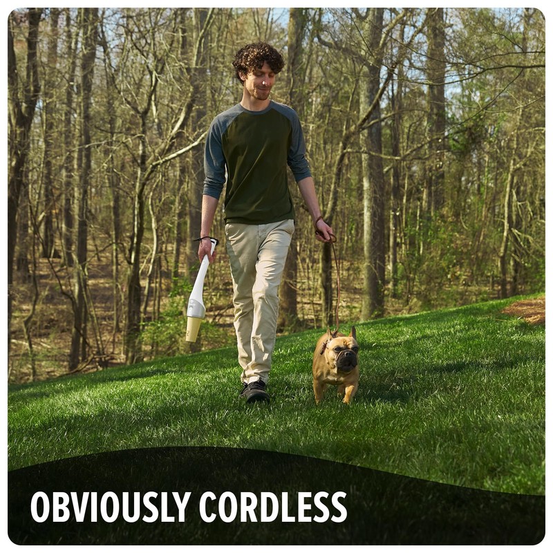 Dirt Devil Dogwalker Pet Waste Vacuum, Portable Handheld Vacuum, No-Contact