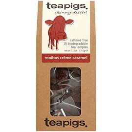 teapigs Rooibos Creme Caramel Tea Bags, 15 Count x 6 Boxes, Naturally Caffeine Free Tea, Great For Latte or Milk