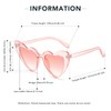 RUNHUIS Cute Love Heart Sunglasses for Women Girls Fashion Cat