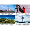 Leuchtturmzauber DIN A5 Desk Calendar Landscape Format for 2026 Coast