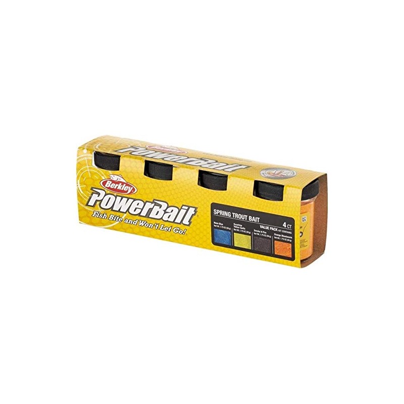 Berkley PowerBait Multipack - Spring - Pack of 4