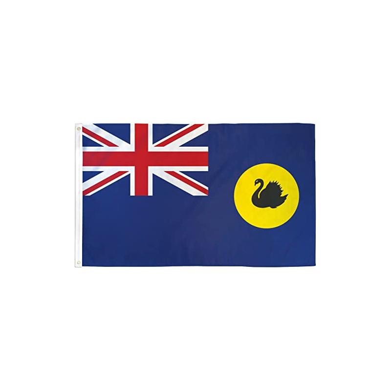 Quality Standard Flags Western Australia Polyester Flag, 3 by 5'