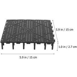 20Pcs Fish Tank Bottom Filter Plate Undergravel Filter Grid Isolate Board Divider Tray Aquarium Filter Bottom Splicing
