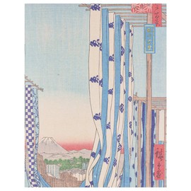 Nakabayashi Ukiyo-e Album Mini Pocket Album Set of 3 Hiroshige Utagawa A-PAL-402-3P