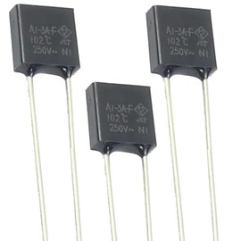 15Pcs A13AF Per Lot Thermal Fuse Cutoff TF 102 Degree 250V 3A A1-3A-F