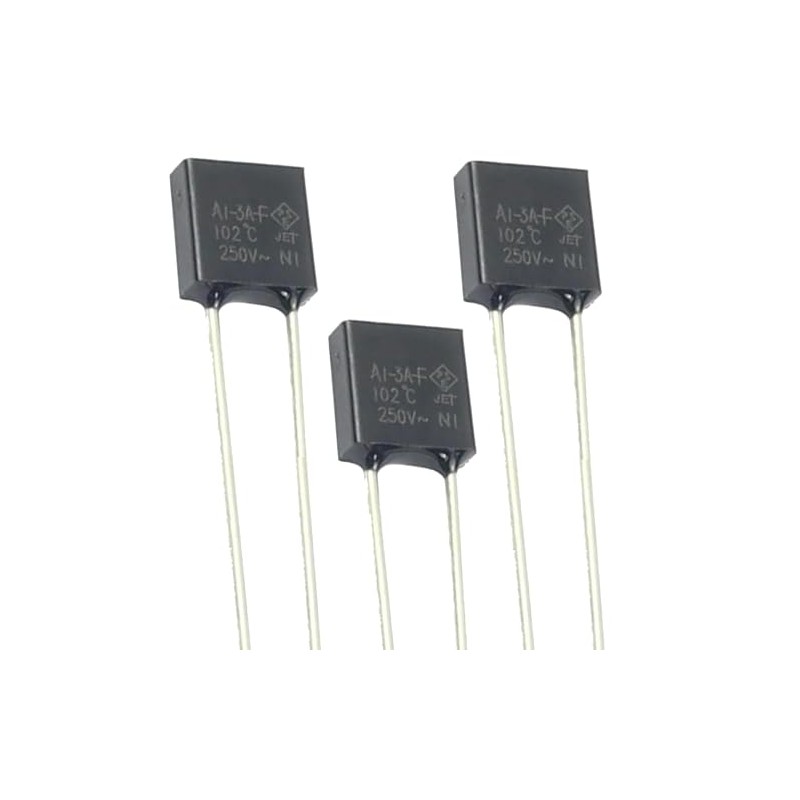 15Pcs A13AF Per Lot Thermal Fuse Cutoff TF 102 Degree