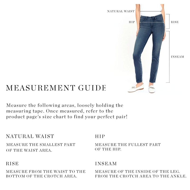 NYDJ Damen Marilyn Straight Denim Jeans, Auswaschen, 40