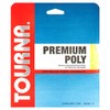 Tourna Premium Poly Durable Tennis String, Optic Yellow