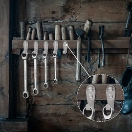 CGBE Coat Hooks for Wall, Heavy Duty Outdoor Hooks for Hanging Towel No Rust Outside Towel Hooks Wall Mounted with Screws and Anchor for Key, Towel, Bags, Cup, Hat (10 Pack Silver)