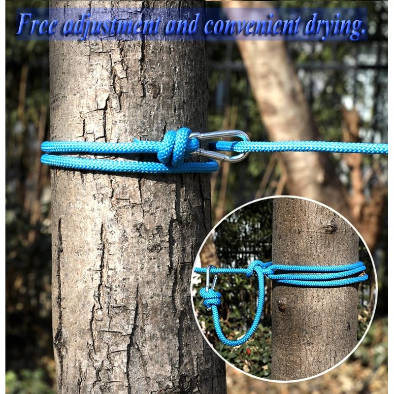BanYakong Clothesline Clothes Drying Rope Portable Travel Clothesline Adjustable for