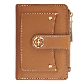 Missnine Small Wallet for Women RFID Compact Wallet Vegan Leather Bifold Ladies Wallet with Card Holder and Coin Purse