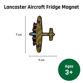Lancaster Bomber Aircraft Fridge Magnet - Iconic Dambusters Plane Aviation Souvenir gift with custom design