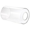 Hedume 6 Pack Clear Glass Shades Replacement, 5.7" Height -