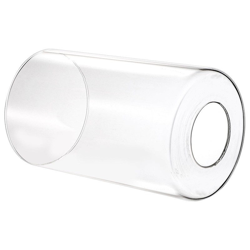 Hedume 6 Pack Clear Glass Shades Replacement, 5.7" Height -