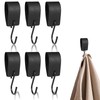 VARKAGE Pack of 6 Hooks for Clothes Rail, Clothes Hook