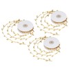 3 Roll Artificial Leaves Vine DIY Kindergarten Craft Wedding Decoration