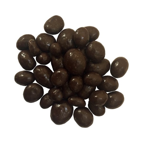 OliveNation Carob Covered Raisins, Dark Brown Coating, Sweet Dried Raisins - 32 ounces