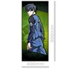 Blue Rock Anime Character Large Towel C with Can Badge