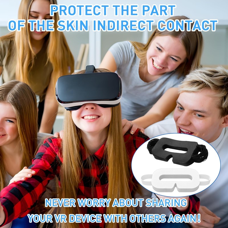 DERJDISF Disposable Face Masks for HTC Vive Pro and Other