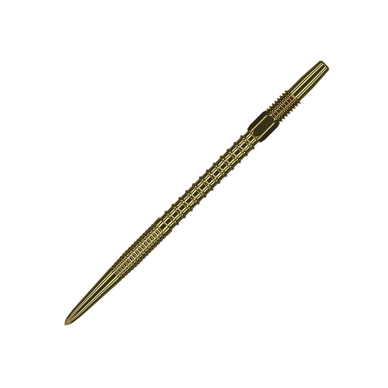 Target Darts Swiss Point Firepoint Dart Tips, Gold, 35 mm
