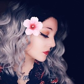 ColorfulPanda women's wig black brown short bob curls wigs