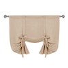 DWCN Blackout Curtains-Tie Up Shade for Window Thermal Insulated Room