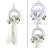 Graceful European Artificial Flower Wreath for Door Hanging for Various