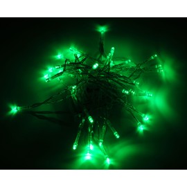 Karlling Battery Operated Green 40 LED Fairy Light String Wedding Party Xmas Christmas Decorations(Green)