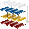 Organizador de Botellas Apilable para 14 Botellas, Soporte para Botellas,