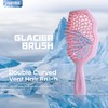 AIMIKE Glacier Detangling Brush, Pain-Free Detangler Brush for Curly Hair