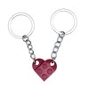 YXMN Cute Couple Gifts Heart Keychain For Boyfriend Girlfriend Husband
