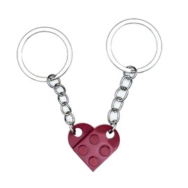 YXMN Cute Couple Gifts Heart Keychain For Boyfriend Girlfriend Husband Wife Romantic Birthday Christmas Sweetest Day Gifts For Her Him Matching Couples Stuff Unique Friendship Gift Ideas