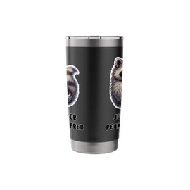 Justice For Peanut and Fred - Peanut Squirrel Fred Raccoon Stainless Steel Insulated Tumbler