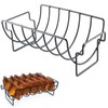 KUNANG BBQ Rib Racks for Smoking,Turkey Roasting Rack Roast Rack