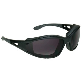 Bikershades Motorcycle Bifocal Riding Sunglasses +2.00 Foam Padded Wind Blocking ANSI Safety Z87 Dark Gray Lens