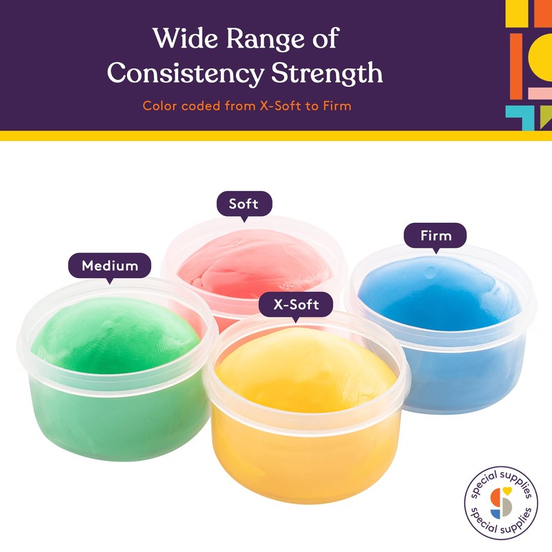 Special Supplies Therapy Putty for Teens and Adults - Resistive