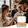 FANYX Arras Para Boda Católica, juego de monedas de boda