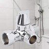 3 Way Shower Diverter Adapter for Shower Head with Switch