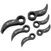 ZKTOOL 6PC Pry Bar Wrench Adaptor Head Kit,Crowbar Adapter Head