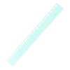 KEARING Clear Graph Fashion Design Ruler with Holes, Sandwich Line,