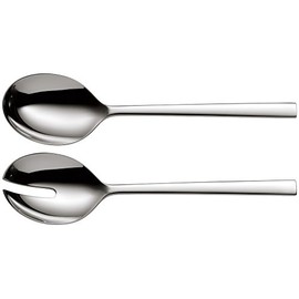 WMF Salad Servers Set of 2 Sonic Cromargan Protect Stainless Steel Polished Extremely Scratch Resistant