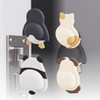 Door Buffer Pad: Animal Shock-Absorbing & Noise Reduction Sticker Dog 5ea