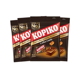 Kopiko Coffee Candy – Your Take-Out Pocket Coffee for Every Occasion - Hard Candy Made from Indonesia’s Coffee Beans — Contains Real Coffee Extract for Better Taste (4 Pack Bags)