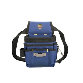 Tool Bag with Belt Made of Oxford Multi-Purpose Tool Holder Organiser Heavy-Duty Tool Organiser for Craftsmen Carpenters Electricians 26 x 15 x 5 cm
