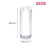 sourcing map 2pcs Acrylic Cylinder Display Blocks, 30 x 80