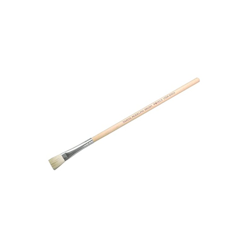 Tamiya 87013 Makeup Series No. 13 Modeling Brush, Flat Brush