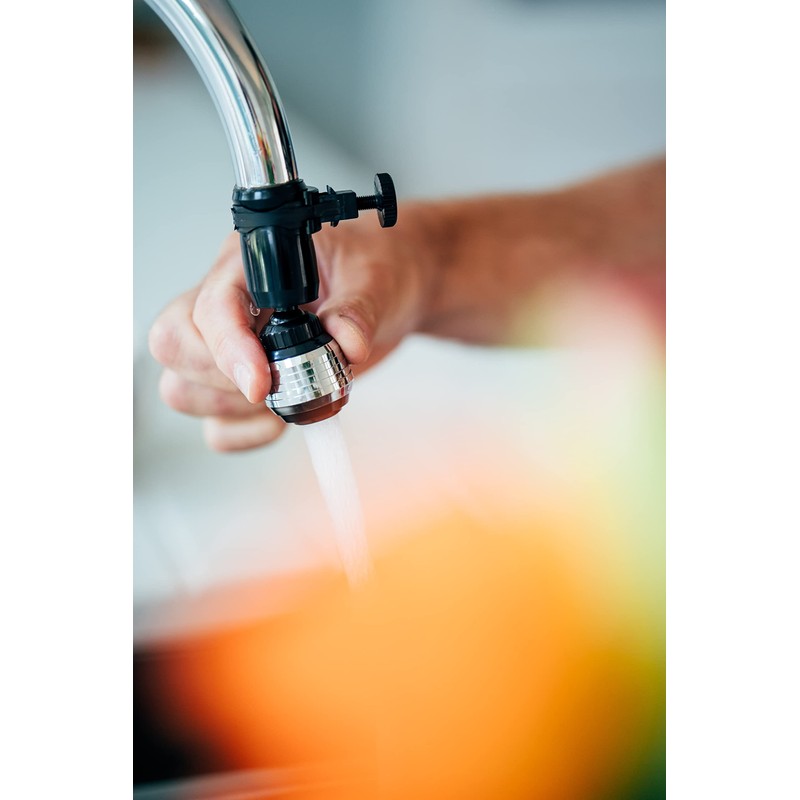 Eco-flow Tucana Tap Adapter| Two Function Tap Aerator/Shower Flow with